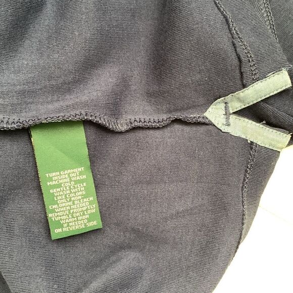 NWT LRL Lauren Jeans Co. Ralph Lauren Cotton Navy Blue Pocket Shirt Top Size XL - Picture 9 of 9